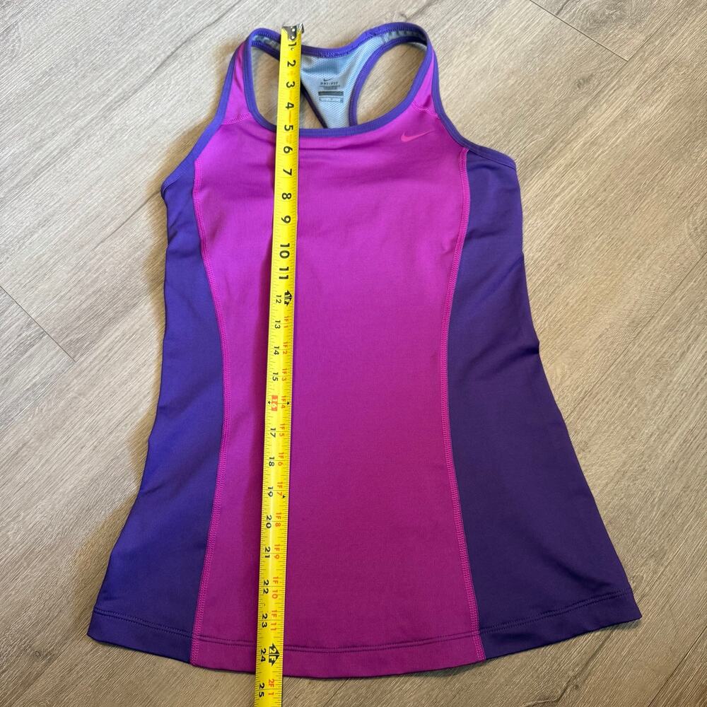 Nike Dri-Fit Magenta Purple Racerback Tank Small | Athletic - Picture 9 of 16